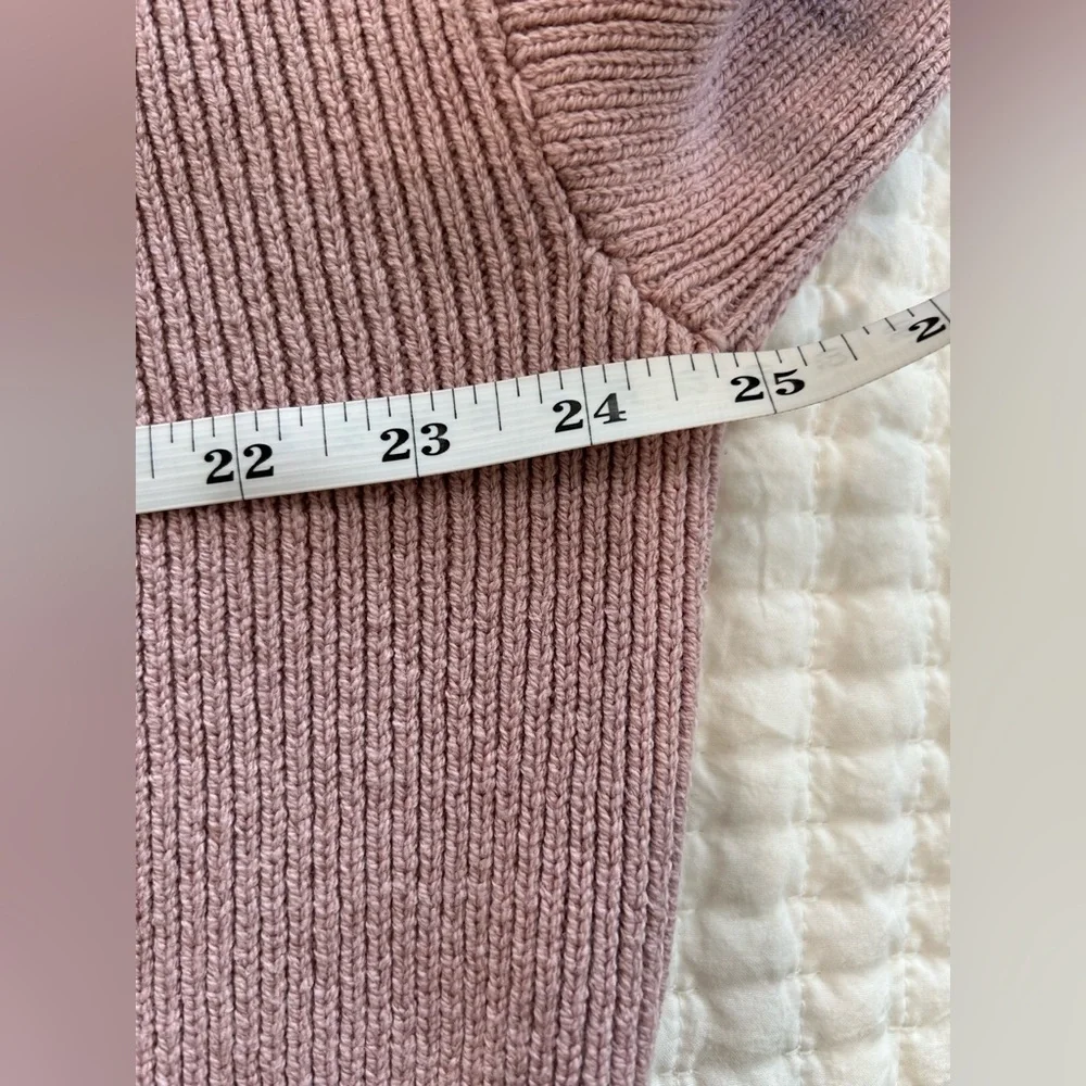 FREE PEOPLE - Easy Street Crop Pullover Sweater in Lost Petal Size XS - Picture 9 of 9